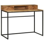 Birou 110x50x87 cm din lemn masiv de acacia GartenMobel Dekor