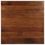 Blat de masă pătrat, 80x80x2,5 cm, lemn masiv reciclat GartenMobel Dekor
