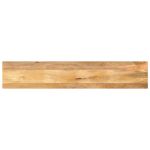 Blat masă 140x30x2,5 cm lemn masiv dreptunghiular de mango GartenMobel Dekor