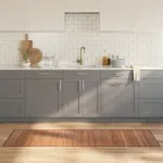 Covor dreptunghiular, natural, 60x200 cm, bambus GartenMobel Dekor