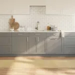 Covor dreptunghiular, natural deschis, 60x300 cm, bambus GartenMobel Dekor