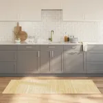 Covor dreptunghiular, natural deschis, 80x200 cm, bambus GartenMobel Dekor