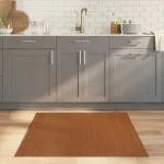 Covor dreptunghiular, maro, 100x100 cm, bambus GartenMobel Dekor