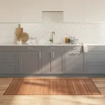 Covor dreptunghiular, natural, 100x200 cm, bambus GartenMobel Dekor