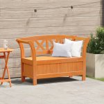 Banca de depozitare pentru grădină Acacia 119x76x44 cm din lemn masiv GartenMobel Dekor