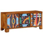 Banc de hol 100x35x45 cm din lemn masiv de acacia GartenMobel Dekor