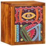 Noptieră 35x30x40 cm Lemn masiv de acacia GartenMobel Dekor