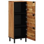 Highboard 40x33x110 cm Lemn masiv de acacia GartenMobel Dekor