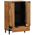 Highboard 60x33x100 cm Lemn Masiv de Acacia GartenMobel Dekor