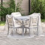 Prelata transparenta cu ochiuri 2x2 m polietilena GartenMobel Dekor