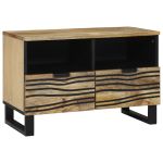 Sertar pentru TV 70x33.5x46 cm Lemn Masiv de Mango GartenMobel Dekor