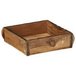Tavă 31x29x10 cm Lemn recuperat GartenMobel Dekor