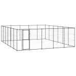 Padoc pentru câini de exterior, 36,3 m², oțel GartenMobel Dekor