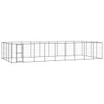 Padoc pentru câini de exterior, 43,56 m², oțel GartenMobel Dekor