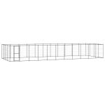 Padoc pentru câini de exterior, 53,24 m², oțel GartenMobel Dekor