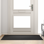 Preș pentru ușă Rectangular Negru 90x150 cm GartenMobel Dekor