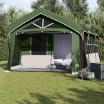 Rucsac camping  cu feronerie verzi pentru 10 persoane, impermeabil GartenMobel Dekor