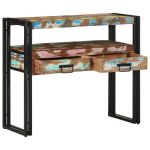 Mese laterale  Multicolor 90x33x75 cm Lemn masiv recuperat și metal GartenMobel Dekor