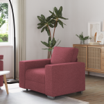 Fotoliu  Roșu Vin 59 cm Material Textil GartenMobel Dekor