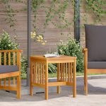 masa de grădină  maro 45x45x50 cm din lemn masiv de acacia GartenMobel Dekor