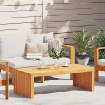 Masă de Cafea pentru Grădină 110x55x35 cm Lemn Solid Acacia GartenMobel Dekor