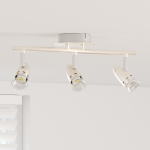 Spot de plafon cu 3 direcții ajustabile din nichel mat GU10 GartenMobel Dekor