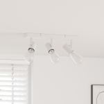 Spot pentru plafon 3 poziții reglabil alb E27 GartenMobel Dekor