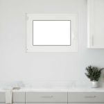 Fereastră de subsol „RISOR” 80x50 cm oscilo-batantă DIN stânga, albă GartenMobel Dekor