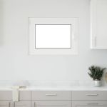 Fereastră de subsol „RISOR” 80x70 cm oscilo-batantă DIN stânga, albă GartenMobel Dekor