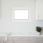 Fereastră de subsol „RISOR” 80x70 cm oscilo-batantă DIN stânga antracit GartenMobel Dekor