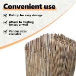 Gard de trestie pentru grădină 300x140 cm GartenMobel Dekor