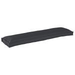 Perne pentru bancă 2 buc Negru 150x40x8 cm țesătură Oxford GartenMobel Dekor