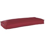 VidaXL Perne pentru bănci 2 buc Wine Red 100x40x8 cm Fabrică Oxford GartenMobel Dekor