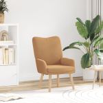 Scaun Relaxant  Bej din Fabrică cu Aspect de Lână Curling GartenMobel Dekor