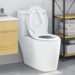 Toaletă pentru familie  cu capac pentru copii, montare rapidă, Duroplast GartenMobel Dekor