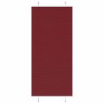 Jaluzea plisată Bordeaux Roșu 85x200 cm Lățime țesătură 84,4 cm GartenMobel Dekor