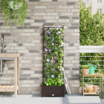 Vază de grădină  cu suport din plasă Maro 40x40x125,5 cm GartenMobel Dekor