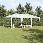 Cort de Petrecere Alb 6x4 m PE GartenMobel Dekor