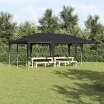 Cort de petrecere Antracit 6x4 m PE GartenMobel Dekor