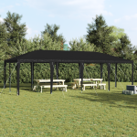 Cort de petrecere Antracit 8x4 m PE GartenMobel Dekor
