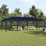 Cort pentru Petreceri Albastru 8x4 m PE GartenMobel Dekor