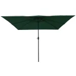 Umbrelă de grădină  pătrată 295x245 cm, Verde GartenMobel Dekor