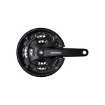 Angrenaj pedalier Shimano Altus FC-MT101, 40-30-22T, pt 9 Viteze , brat 170MM, negru Ultimate FactoryBikes