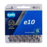 Lant Bicicleta e-Bike KMC E10, 10 Viteze, 122 Zale, Argintiu Ultimate FactoryBikes