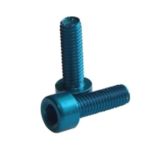 Suruburi Bidonas Cadru Fibrax Fcm3002 - M5 x 15 Mm, Albastru Ultimate FactoryBikes