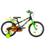 Bicicleta Copii DHS Dino - 18 Inch, Negru Ultimate FactoryBikes