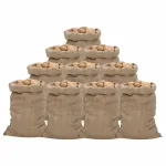 Saci de iută, 10 buc., 60x105 cm, iută 100%, 340 g/m² GartenMobel Dekor