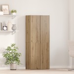 Dulap de Birou Set de 2 Stejar Artisan Lemn ingineresc GartenMobel Dekor