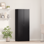 Fișet Set de 2 Stejar negru Lemn prelucrat 60 x 32 x 153 cm GartenMobel Dekor