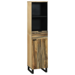 Cabinet de baie 38x33.5x160 cm Lemn Masiv Mango GartenMobel Dekor